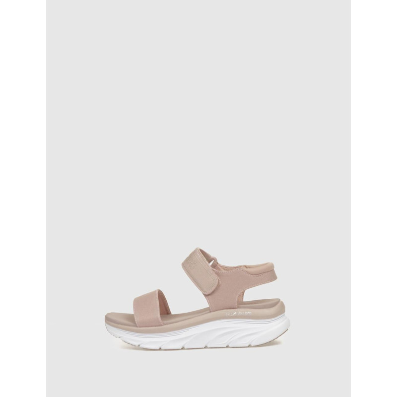 SANDALIA SKECHERS RELAXED FIT DLUX WALKER-NEW BLOCK ROSA