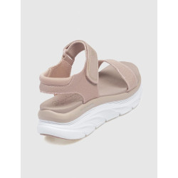 SANDALIA SKECHERS RELAXED FIT DLUX WALKER-NEW BLOCK ROSA