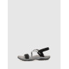 SANDALIA SKECHERS REGGAE SLIM-TAKES TWO NEGRO