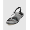 SANDALIA SKECHERS REGGAE SLIM-TAKES TWO NEGRO