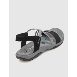SANDALIA SKECHERS REGGAE SLIM-TAKES TWO NEGRO