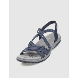 SANDALIA SKECHERS REGGAE SLIM - TURN IT UP MARINO
