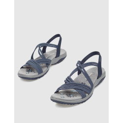SANDALIA SKECHERS REGGAE SLIM - TURN IT UP MARINO
