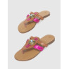 SANDALIA KAMOME TRENDS IRIS FUXIA