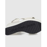 SANDALIA CALVIN KLEIN WEDGE SANDAL WEBBING IN BR BEIG
