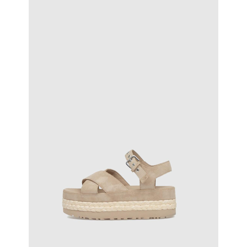 SANDALIA UGG AUBREY ANKLE TAUPE