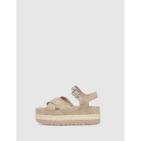 SANDALIA UGG AUBREY ANKLE TAUPE