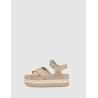 SANDALIA UGG AUBREY ANKLE TAUPE