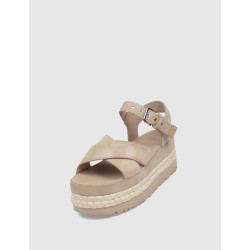 SANDALIA UGG AUBREY ANKLE TAUPE