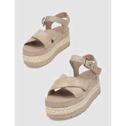 SANDALIA UGG AUBREY ANKLE TAUPE