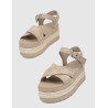 SANDALIA UGG AUBREY ANKLE TAUPE
