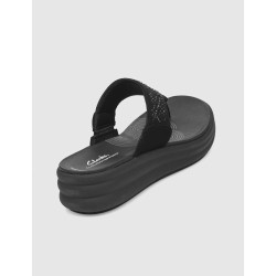 SANDALIA DE DEDO CLARKS DRIFT WAY NEGRO