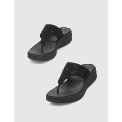 SANDALIA DE DEDO CLARKS DRIFT WAY NEGRO