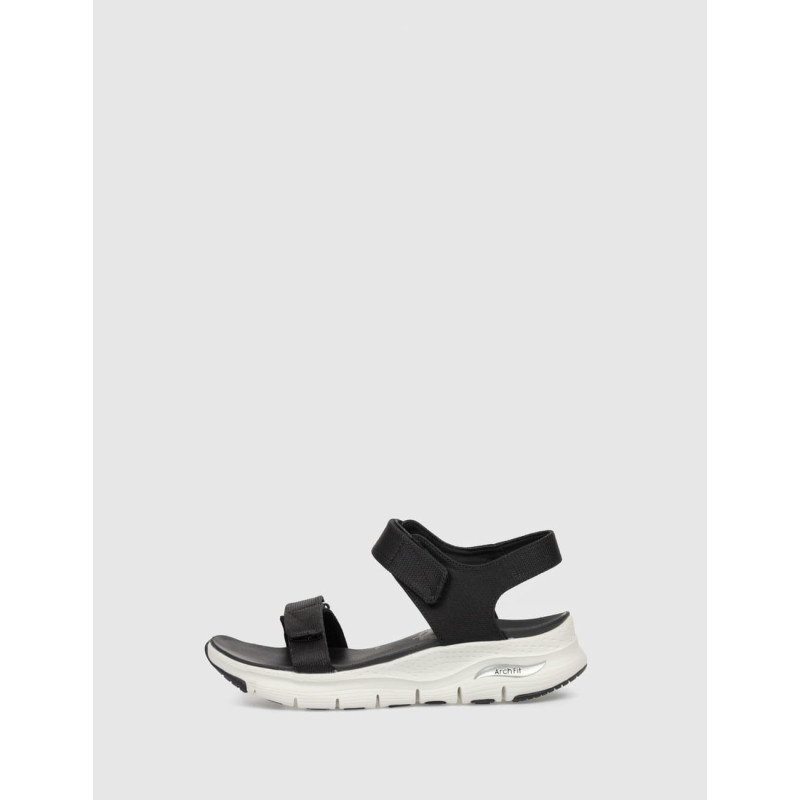 SANDALIA SKECHERS SKECHERS ARCH FIT-TOURISTY NEGRO