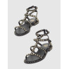 SANDALIA ROMANA ASH PRECIOUS NEGRO
