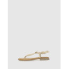 SANDALIA DE DEDO OBVIO IF4477 ORO