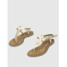 SANDALIA DE DEDO OBVIO IF4477 ORO