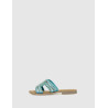 SANDALIA OBVIO SHOES HANAKO TURQUESA