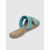 SANDALIA OBVIO SHOES HANAKO TURQUESA