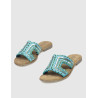 SANDALIA OBVIO SHOES HANAKO TURQUESA