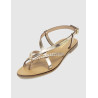 SANDALIA DE DEDO LESTROPEZIES CHOU ORO