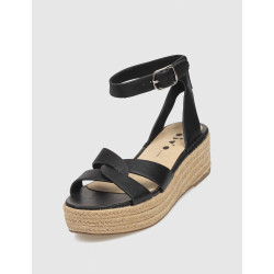 SANDALIA OBVIO SHOES ATLAS NEGRO