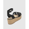 SANDALIA OBVIO SHOES ATLAS NEGRO