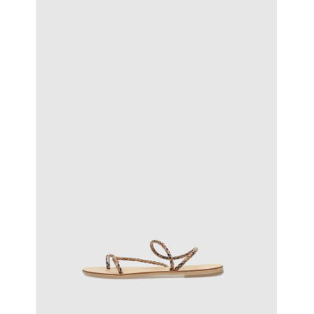 SANDALIA NICOLAS LAINAS 63-G TAUPE