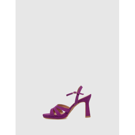 SANDALIA OBVIO SHOES MAILA MORADO