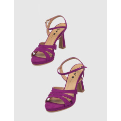 SANDALIA OBVIO SHOES MAILA MORADO