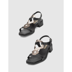 SANDALIA KAMOME KERES NEGRO