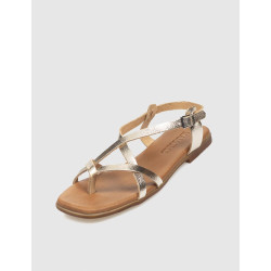 SANDALIA DE DEDO KAMOME ARLET PLATINO
