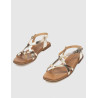 SANDALIA DE DEDO KAMOME ARLET PLATINO