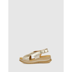 SANDALIA PAULA URBAN 24-651 PLATINO