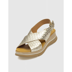 SANDALIA PAULA URBAN 24-651 PLATINO