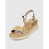 SANDALIA PORRONET 3030 PLATINO