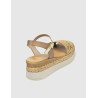 SANDALIA PORRONET 3030 PLATINO