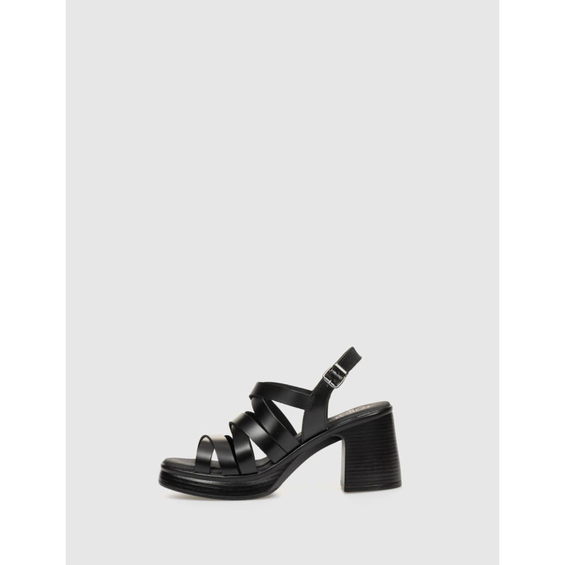 SANDALIA PORRONET 3053 NEGRO