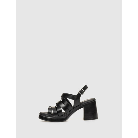 SANDALIA PORRONET 3053 NEGRO