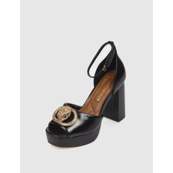 SANDALIA KURT GEIGER CHELSEA PLATFORM SANDAL NEGRO