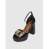 SANDALIA KURT GEIGER CHELSEA PLATFORM SANDAL NEGRO