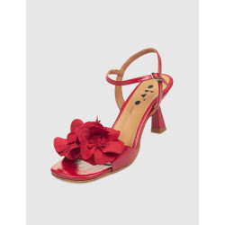 SANDALIA OBVIO SHOES MIDORI ROJO