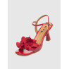 SANDALIA OBVIO SHOES MIDORI ROJO