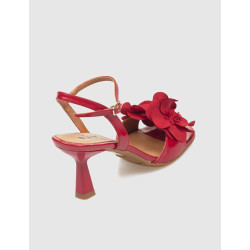 SANDALIA OBVIO SHOES MIDORI ROJO