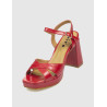 SANDALIA OBVIO SHOES KAIE ROJO