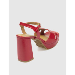 SANDALIA OBVIO SHOES KAIE ROJO