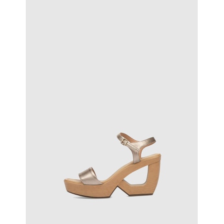 SANDALIA WEEKEND 12405 PLATINO