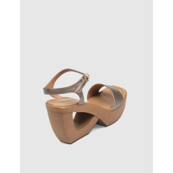 SANDALIA WEEKEND 12405 PLATINO