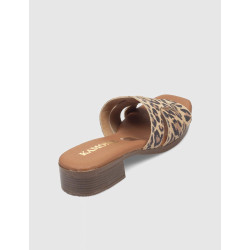 SANDALIA KAMOME MYA LEOPARDO