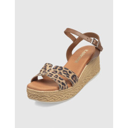 SANDALIA KAMOME PAKA LEOPARDO